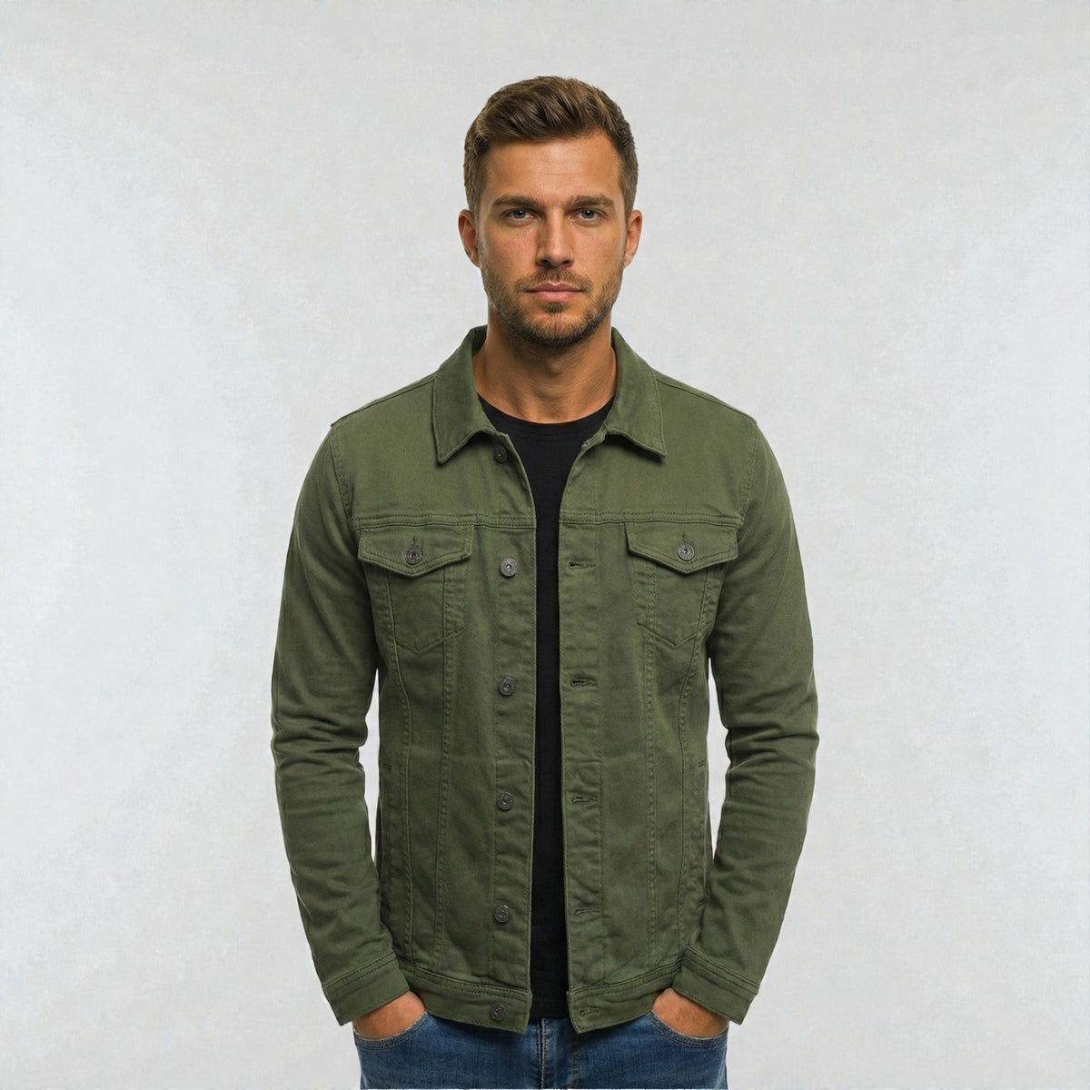 Denim Jas Heren | Tijdloos & Veelzijdig