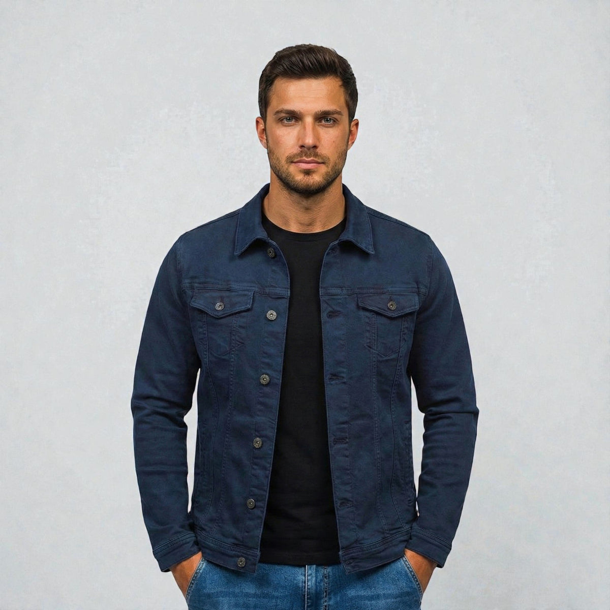 Denim Jas Heren | Tijdloos & Veelzijdig