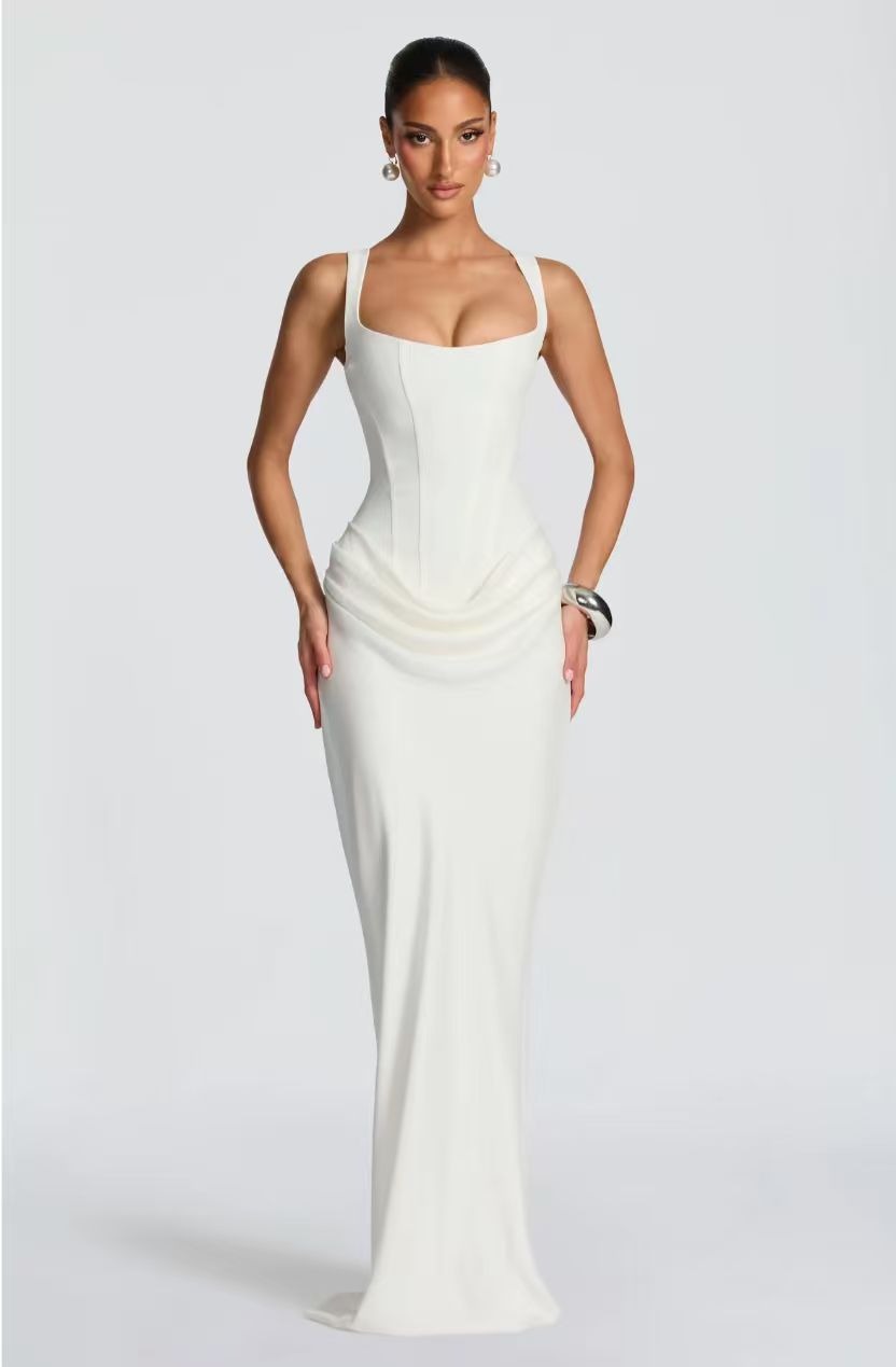 Eleonora | Tijdloze minimalistische maxi-jurk