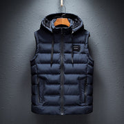 Mouwloze Fleece Vest met Rits Voor Heren