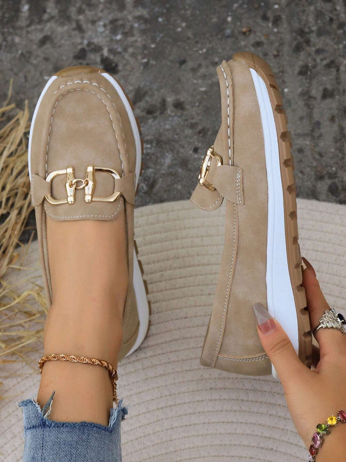 Ellie | Platte gesploafers