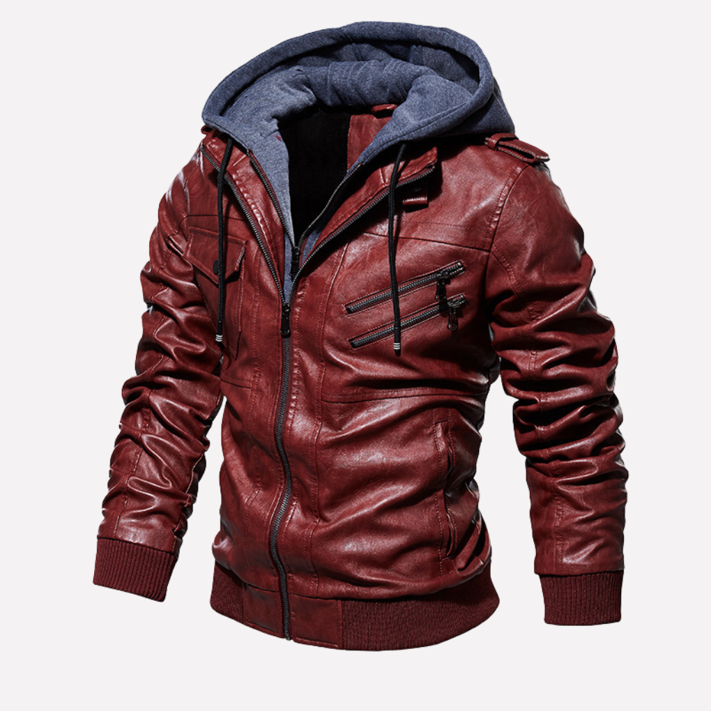 Mannen Winterjas met Bontkraag