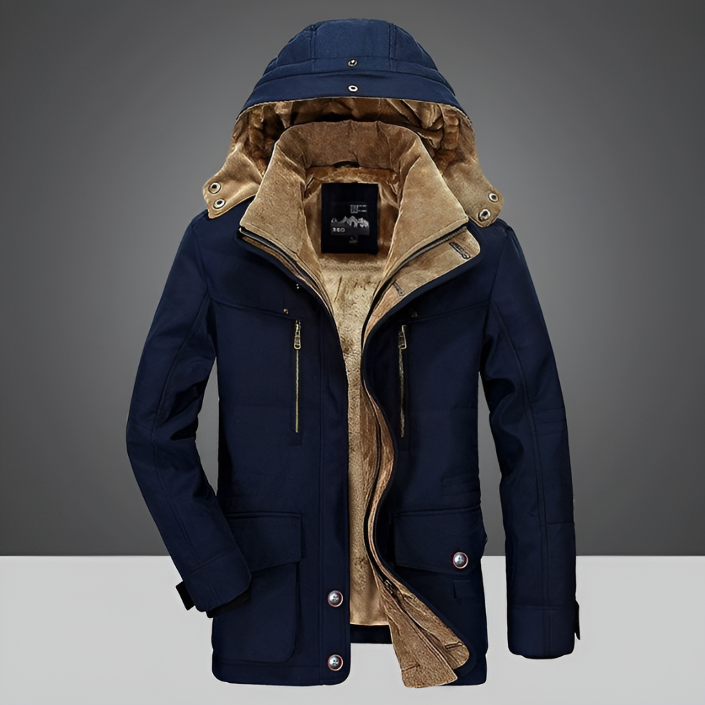 Heren Warm Winterjas