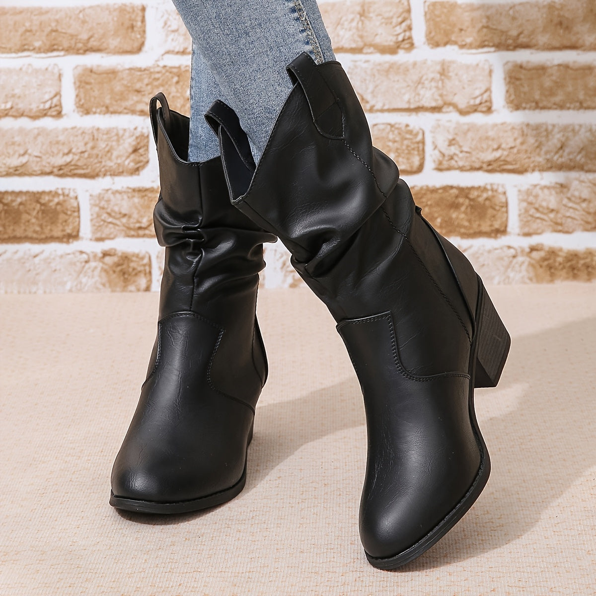 Enkellaarzen Dames | Stevige Blokhak & Stoere Western Look
