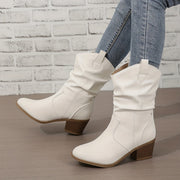 Enkellaarzen Dames | Stevige Blokhak & Stoere Western Look