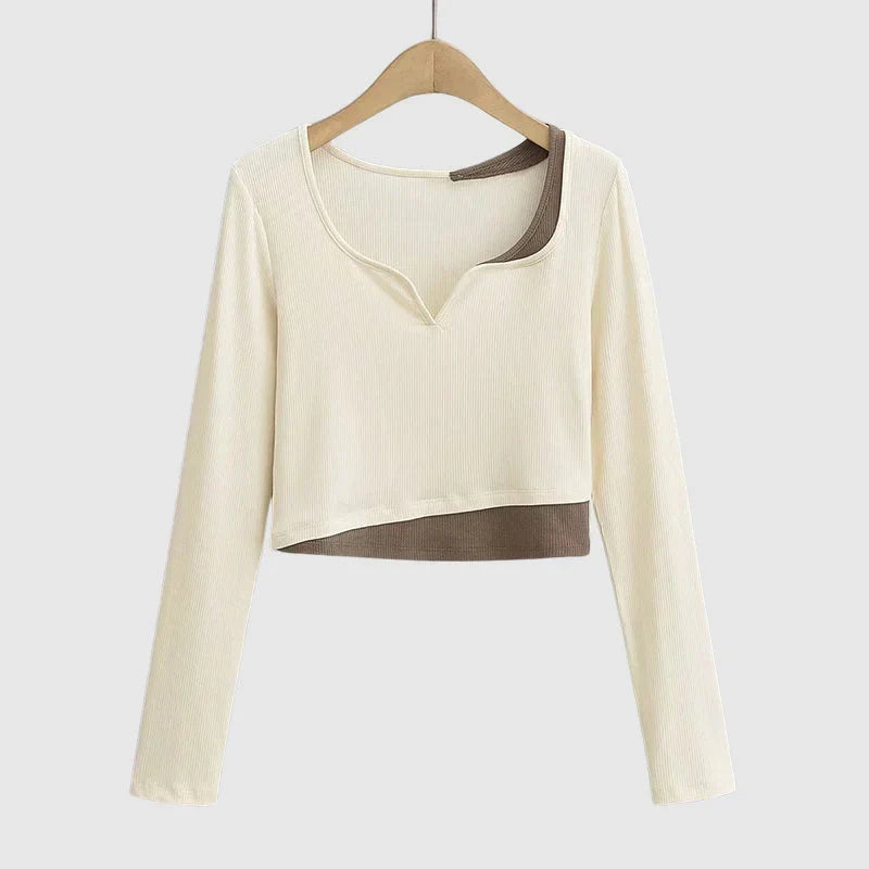Evelyn Grace June Gelaagde Shirt