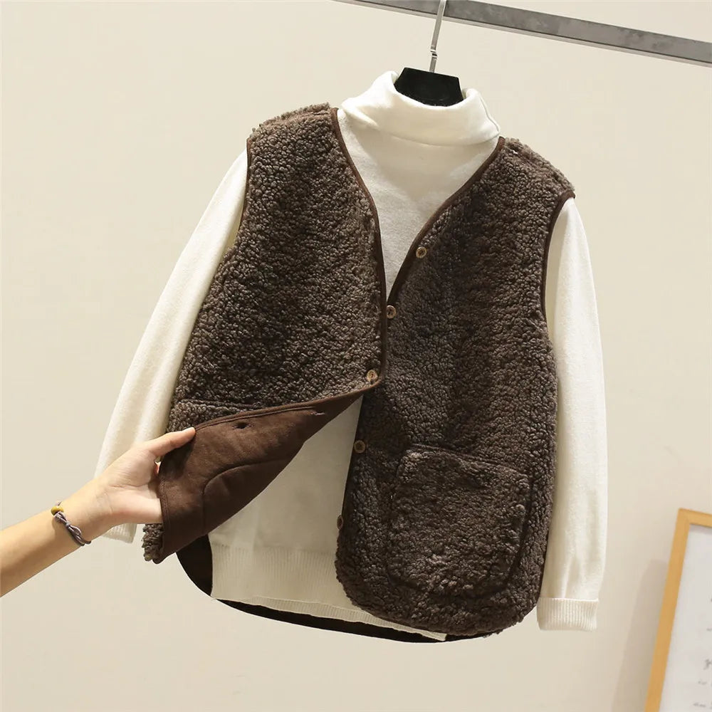 Layla - Veelzijdig Chic Wol Vest