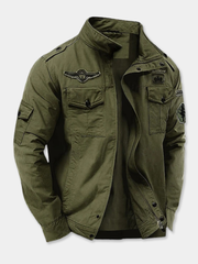 NOAH | GESTRUCTUREERDE MILITAIRE JAS