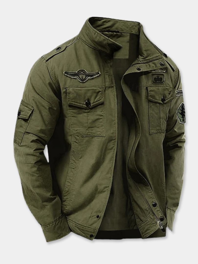 NOAH | GESTRUCTUREERDE MILITAIRE JAS