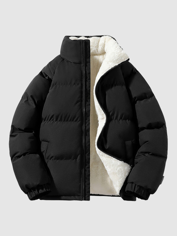 Fleece-Gevoerd Pufferjack | Warm | Lichtgewicht | Casual Winter Jas