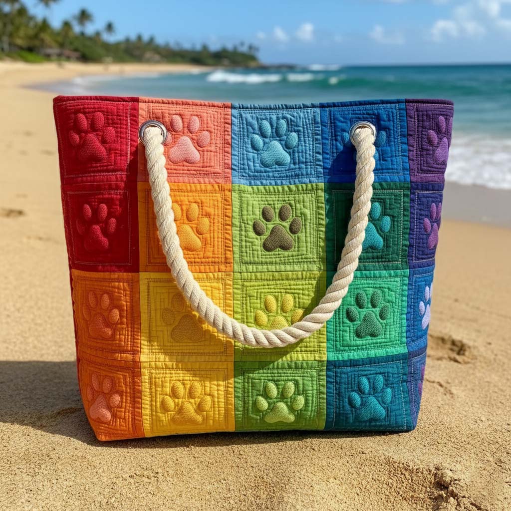 Paw Patch | Gewatteerde strandtas