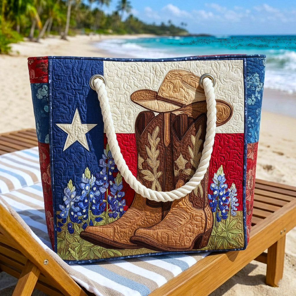 Texas Pride | Gewatteerde strandtas