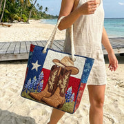 Texas Pride | Gewatteerde strandtas