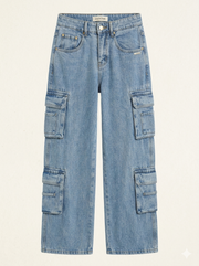 Baggy Cargo Jeans Voor Dames Met Relaxte Pasvorm