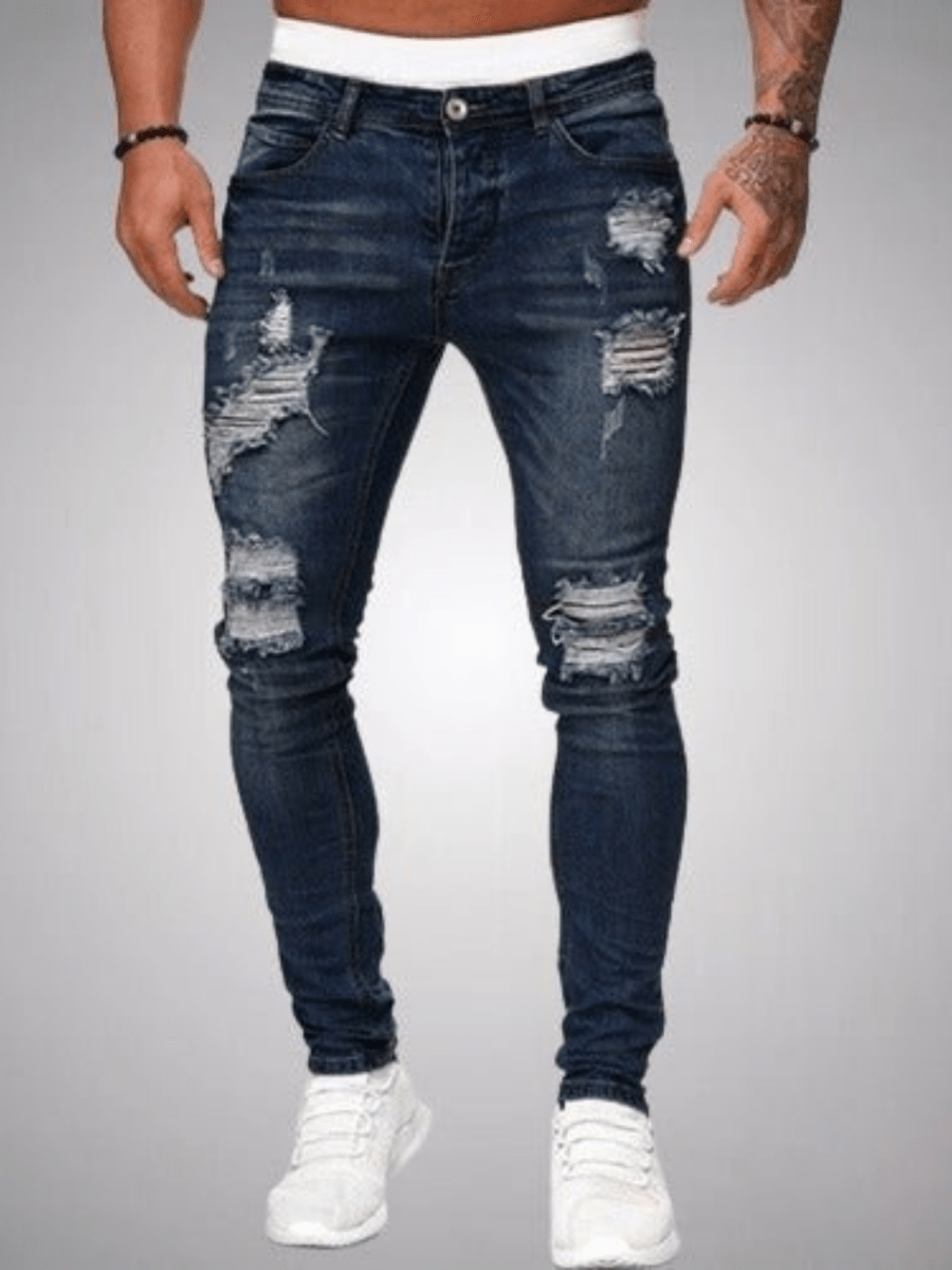 Jeans Heren | Slim Fit & Stoere Ripped Look