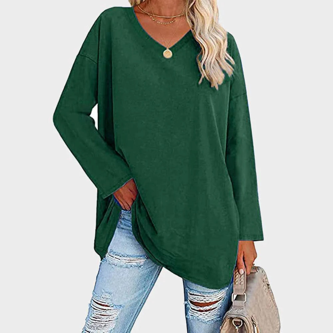 Aiah – Elegante Top met Lange Mouwen