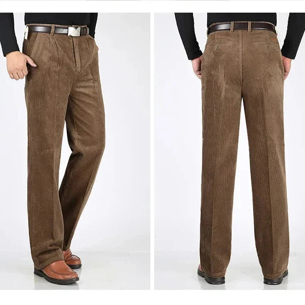 Dunford Wijde Pijpen Corduroy Broek