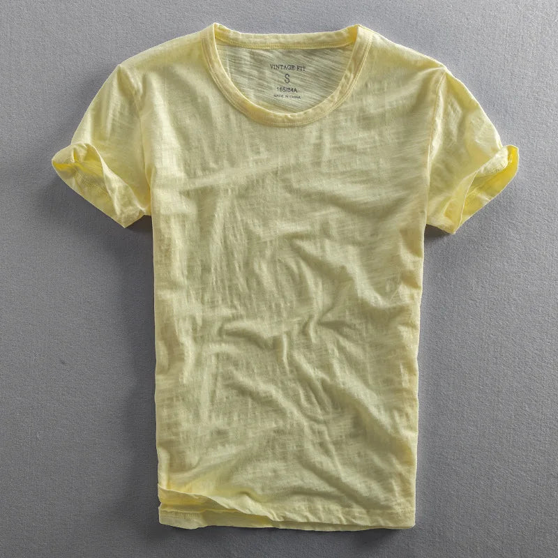Riku Katoen Vintage T-Shirt
