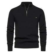 Half-Zip Trui Heren | Ademend Warm & Zacht Draaggevoel