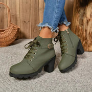 Halfhoge Laarzen Dames | Blokhak & Comfortabel