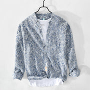 Oliver Romano Bloemen Linnen Shirt