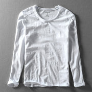 Toshiro Katoenen Langemouwen Shirt