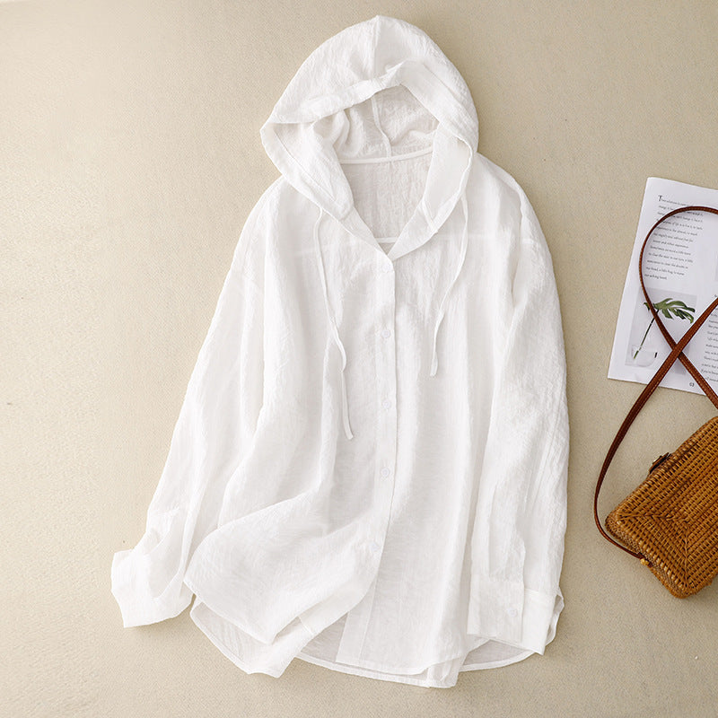 Orion Dames Linnen Hoodie