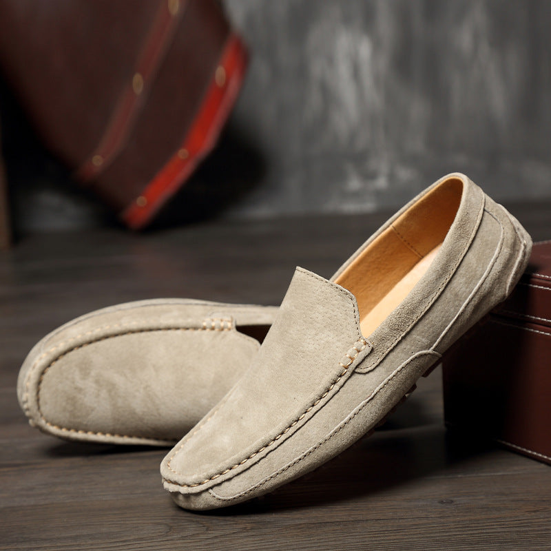 Leandro Italiaanse 100% Echte Suède Loafers