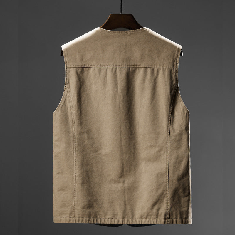 Ridley Multi-Pocket Katoenen Vest