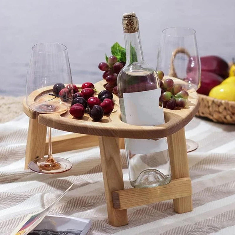Noordse Sommelier Draagbare Houten Tafel