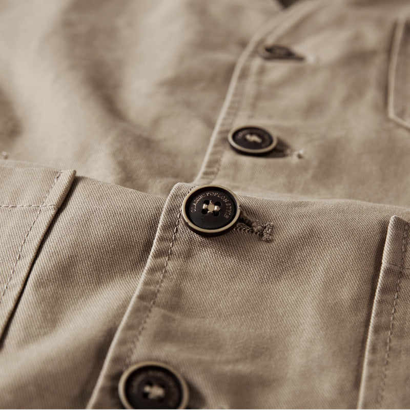 Ridley Multi-Pocket Katoenen Vest