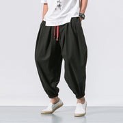 Kaito Oversized Katoenen Linnen Broek