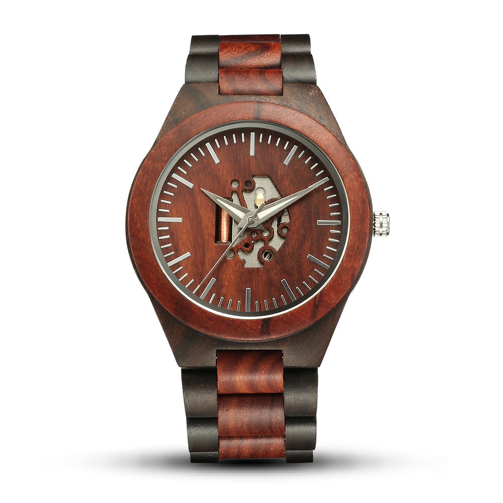 Corwin Houten Kwarts Horloge