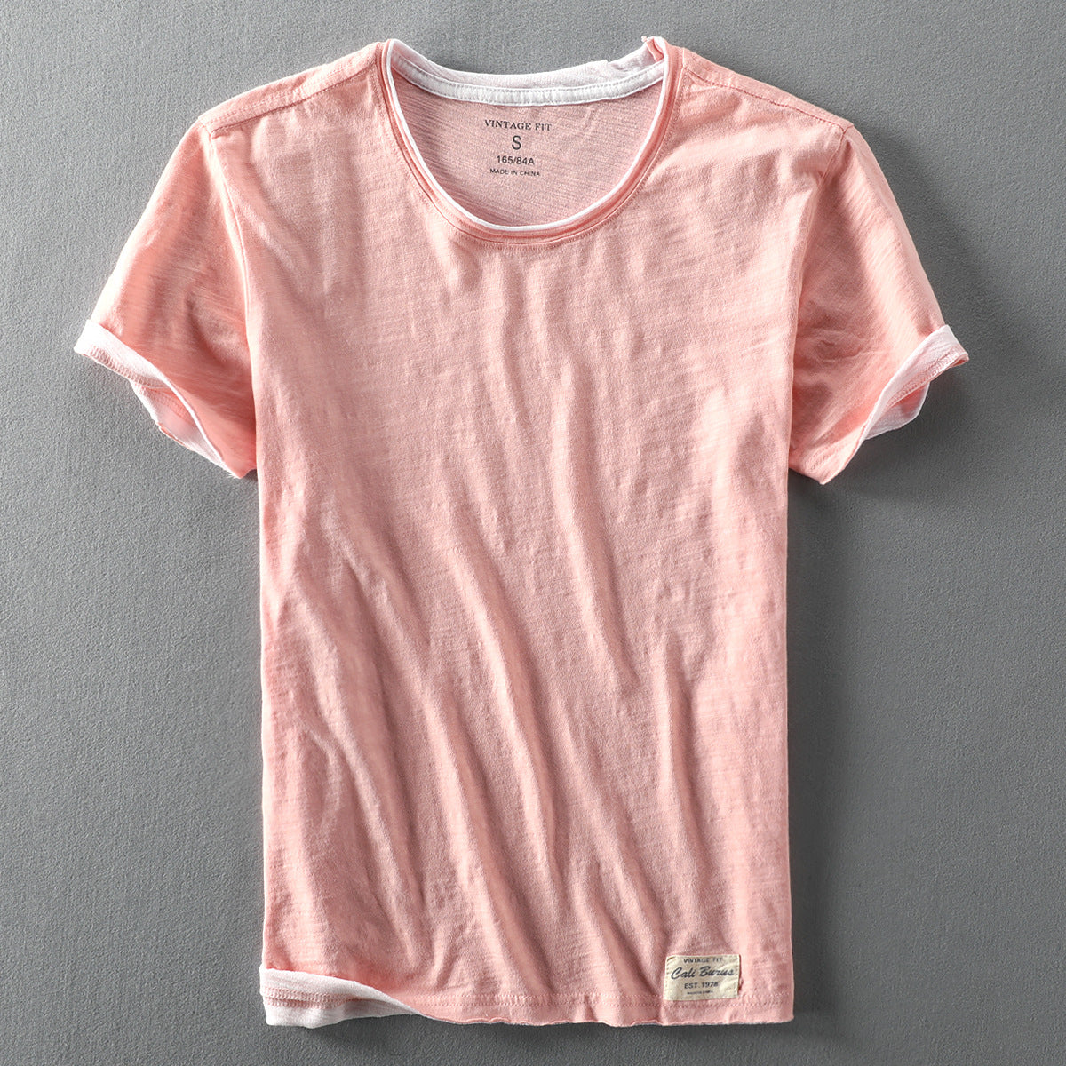 Cali Katoenen Korte Mouwen Shirt