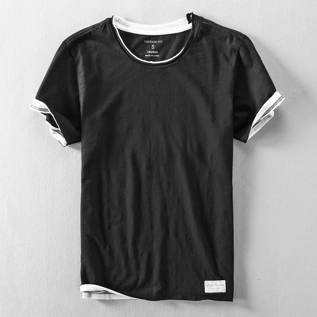 Cali Katoenen Korte Mouwen Shirt