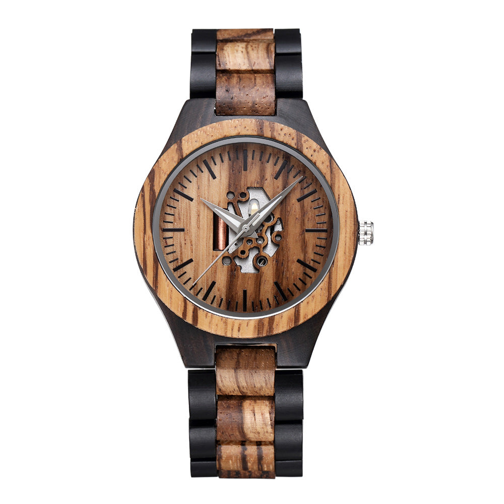 Corwin Houten Kwarts Horloge