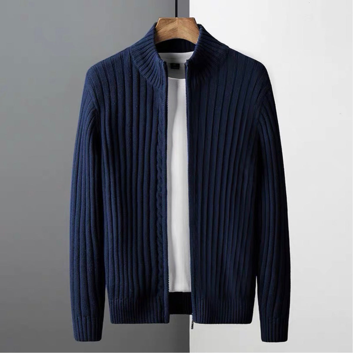 ÉMILIO LUXE Zip Cardigan