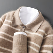 Claire Merino Wol Polo Sweater