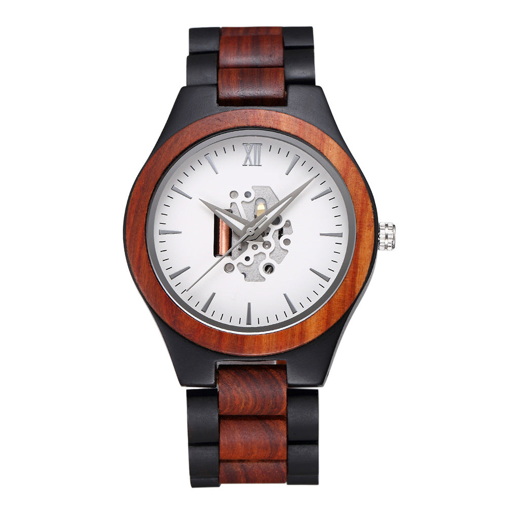 Corwin Houten Kwarts Horloge
