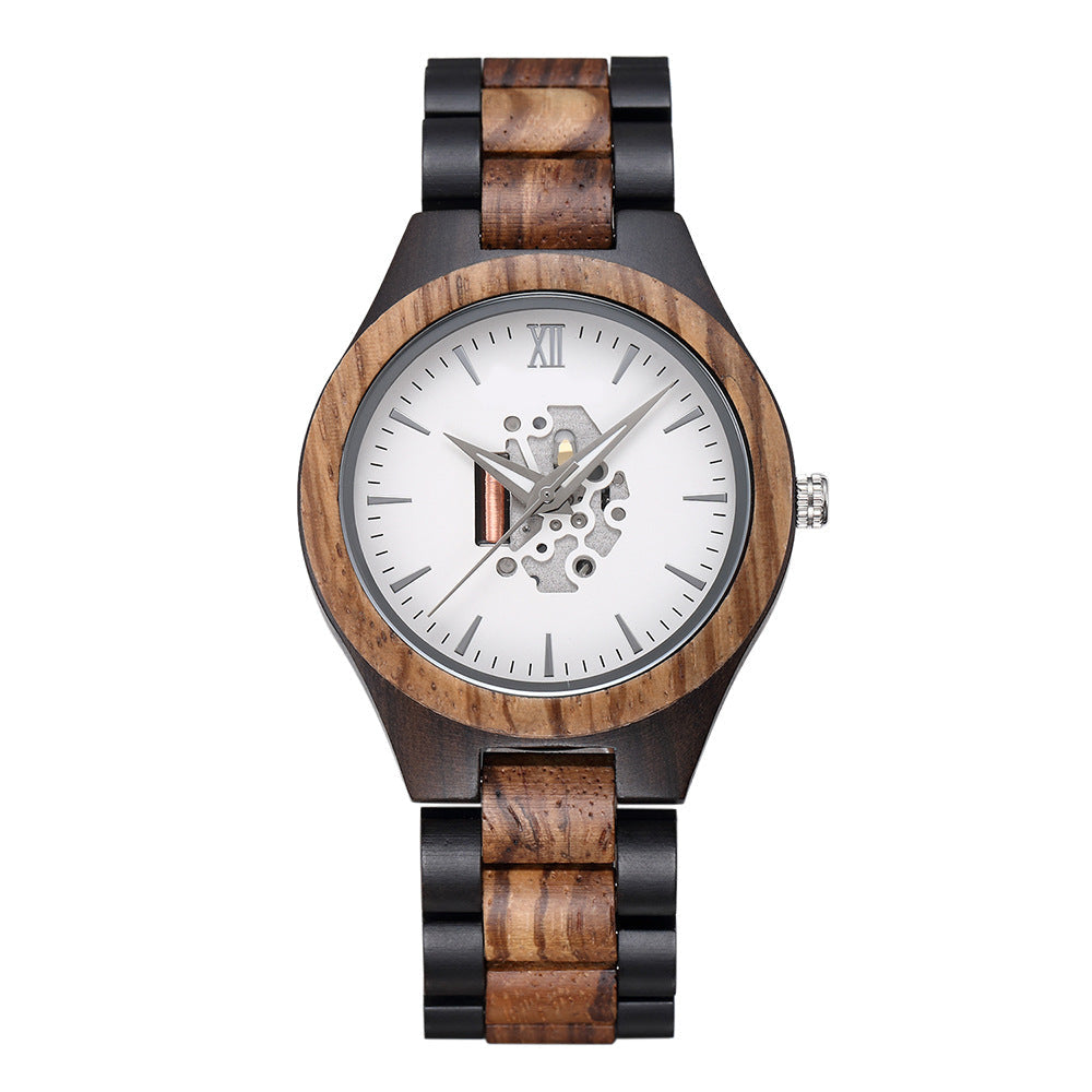 Corwin Houten Kwarts Horloge