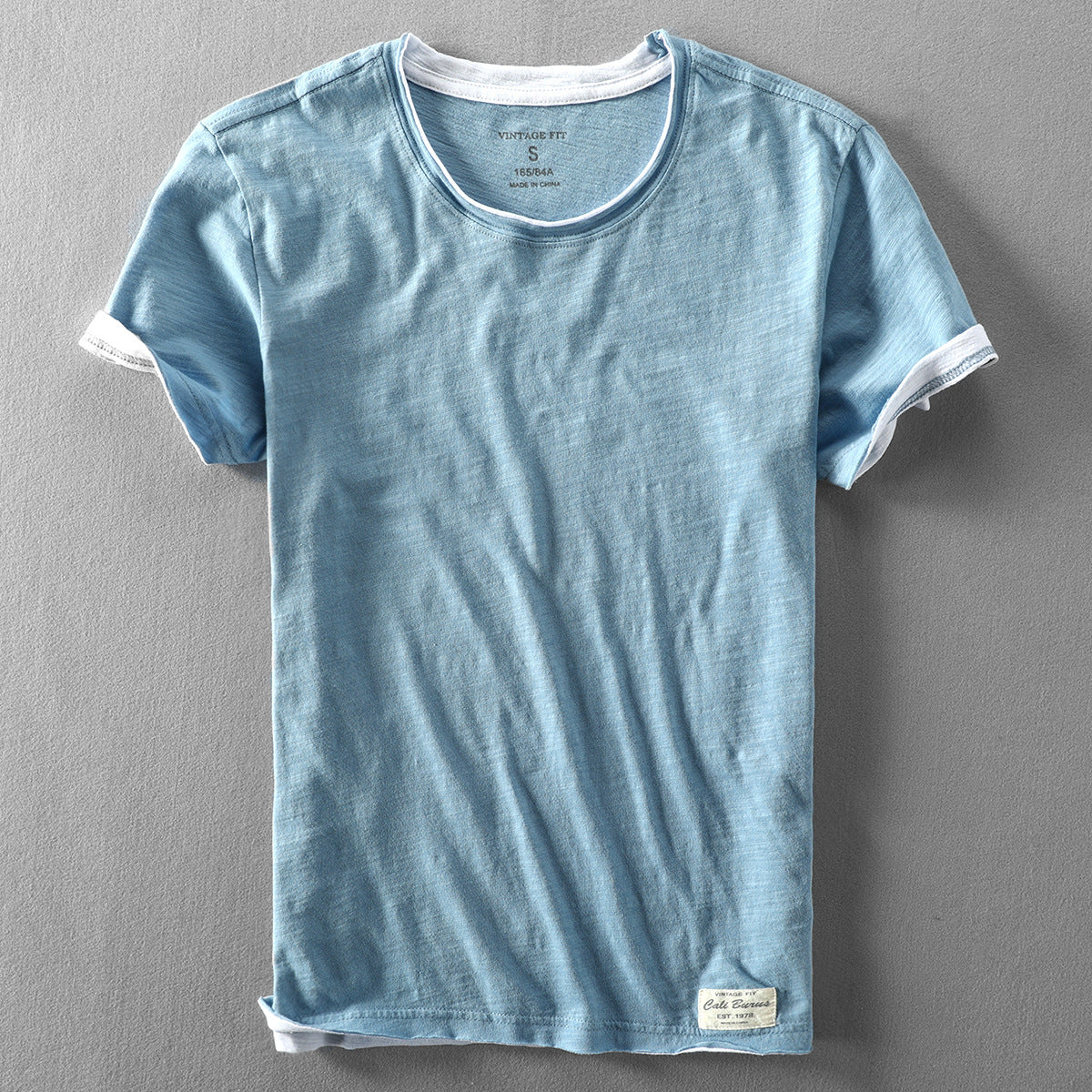 Cali Katoenen Korte Mouwen Shirt