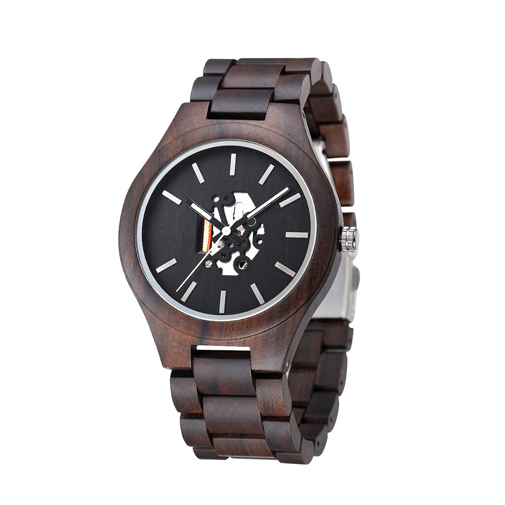 Corwin Houten Kwarts Horloge
