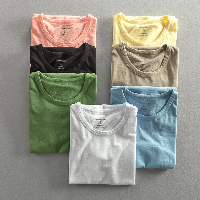 Riku Katoen Vintage T-Shirt