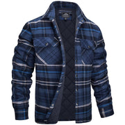 Heren Geruite Jas | Winterjas | Comfortabel warm in herfst & winter