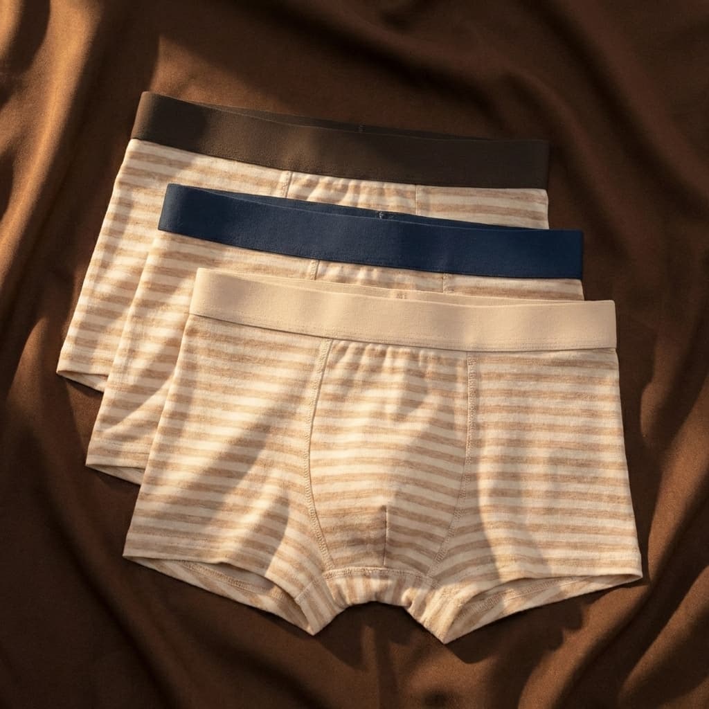 Heritage Stripe Biologische Katoenen Boxer Shorts