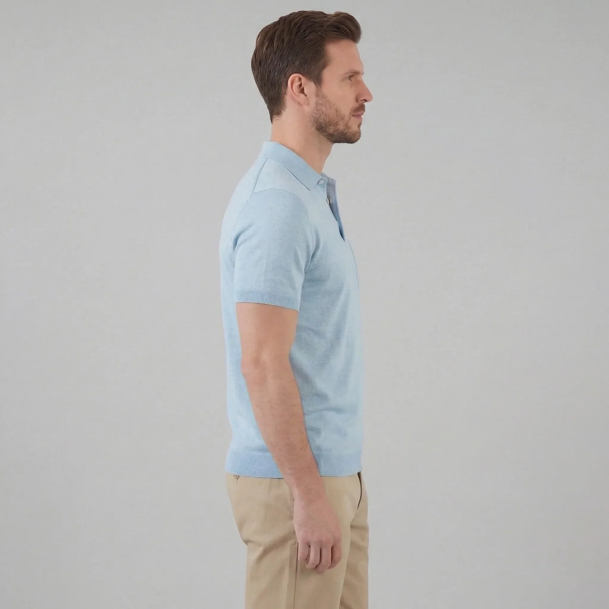 Polo shirt met borstzak