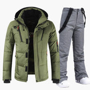 Heren Ski Set – Gewatteerde Jas en Broek