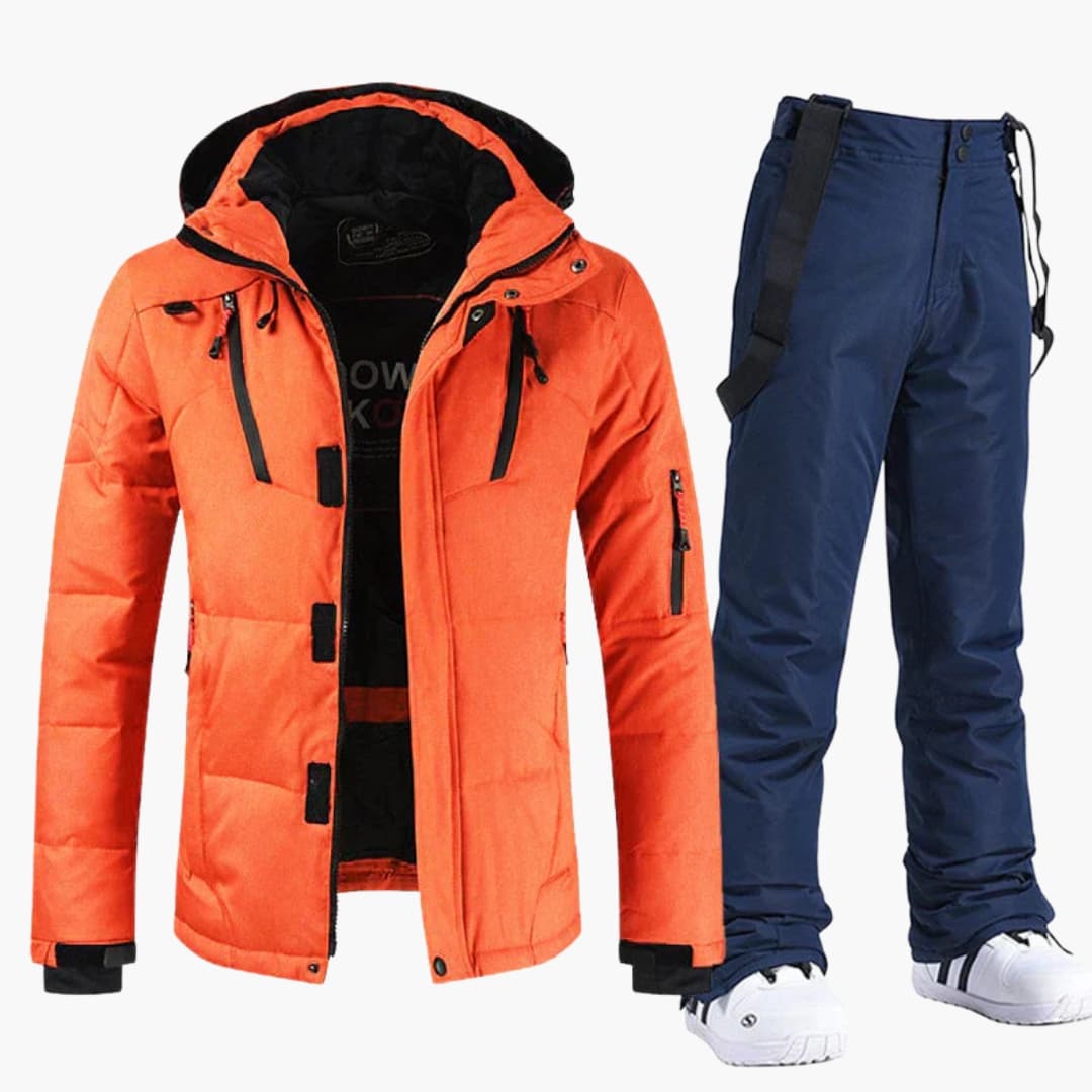 Heren Ski Set – Gewatteerde Jas en Broek