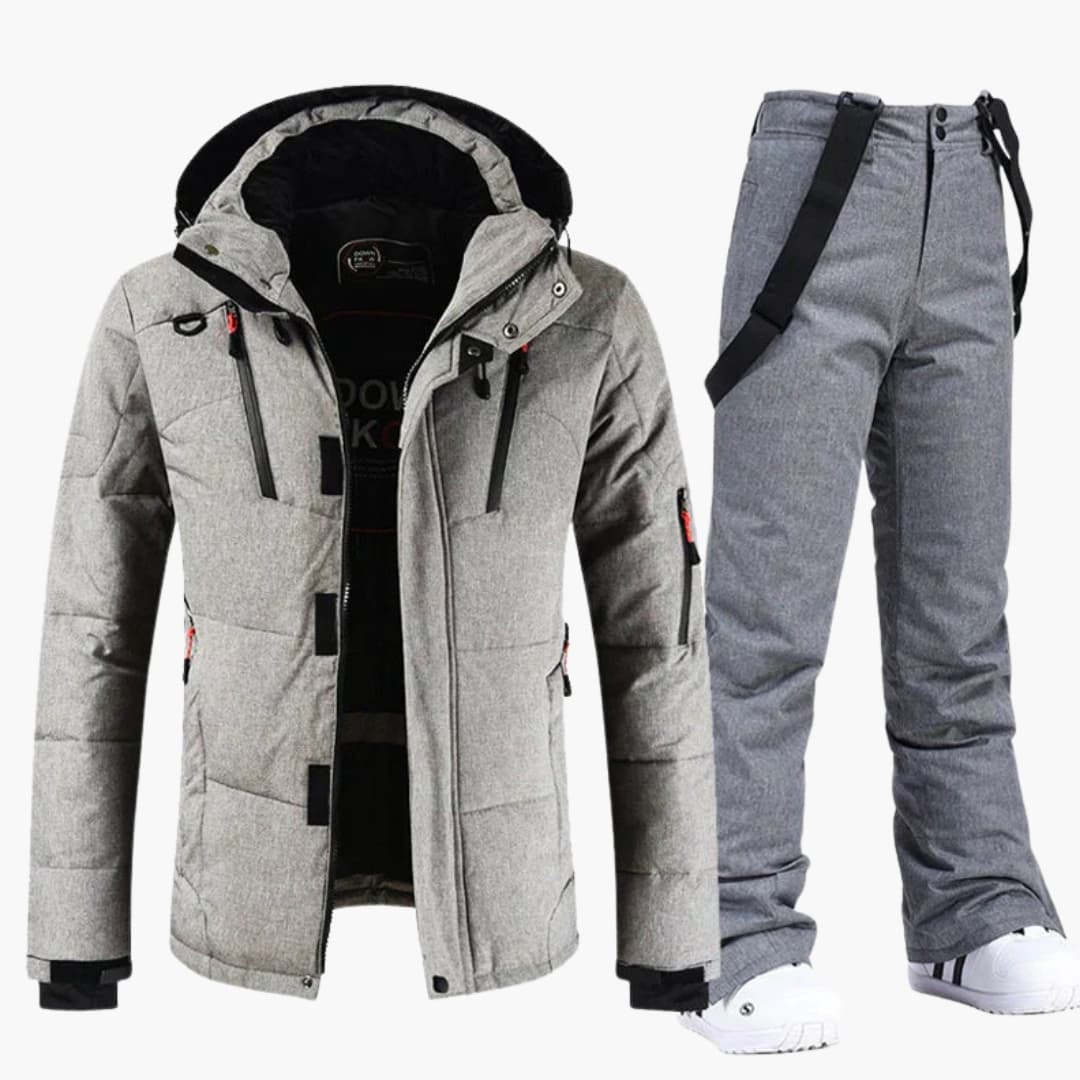 Heren Ski Set – Gewatteerde Jas en Broek