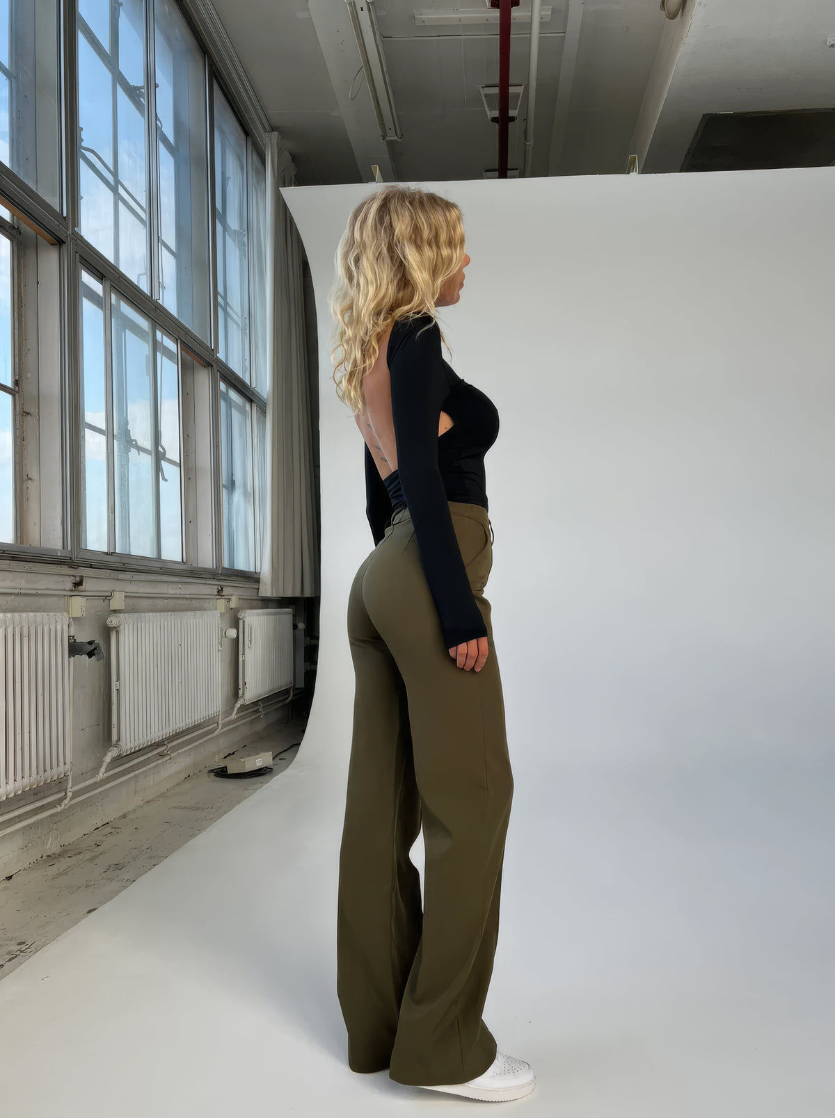 High waist pantalon dames | Rechte pijpen & flatterend silhouet